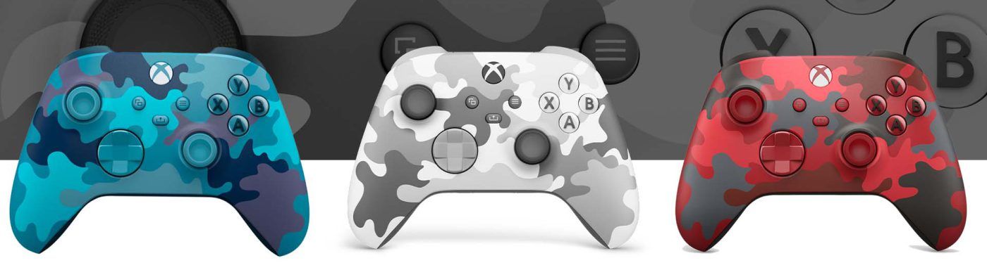 Tay Cầm Xbox Controller Phiên Bản Màu Camo đặc Biệt