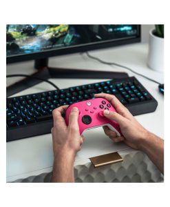 Tay Cầm Chơi Game Xbox Core Wireless Controller Deep Pink 5