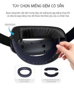 Strap đeo đầu Bobovr M3 Mini Kinh Meta Quest 3 Miếng đệm Gáy