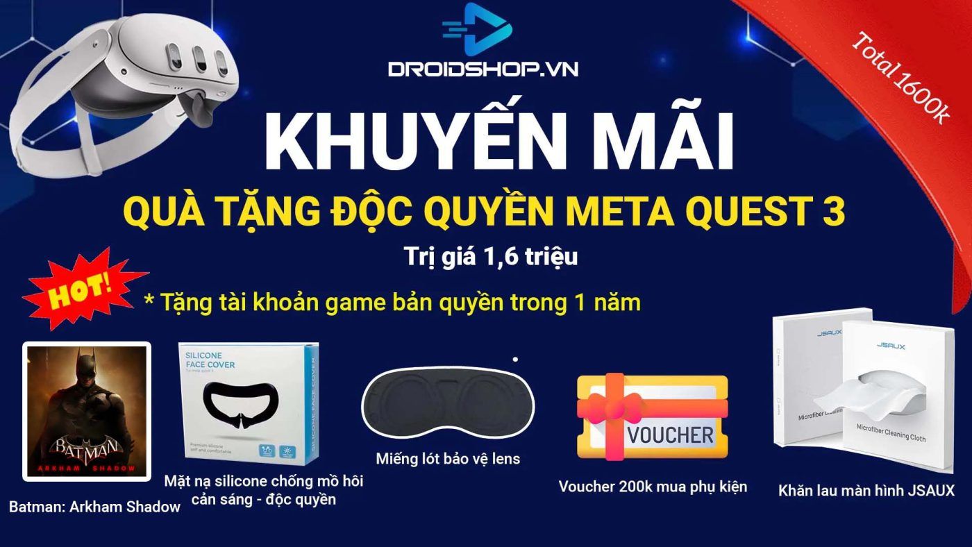 Khuyến Mãi Meta Quest 3 2024